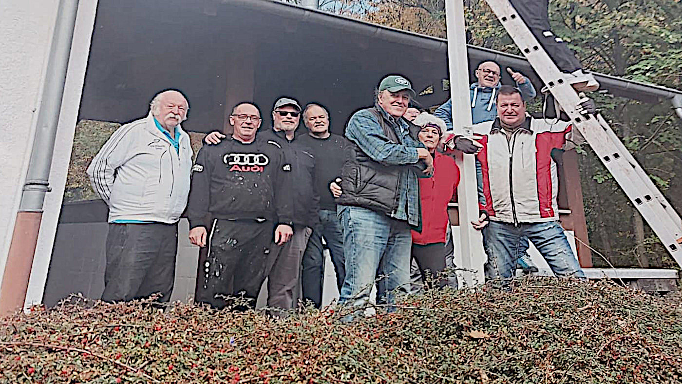 Bau unserer Boulebahn