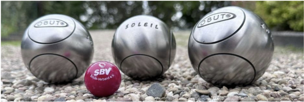 Firma Nohe in Aktion / erstes Bouletraining